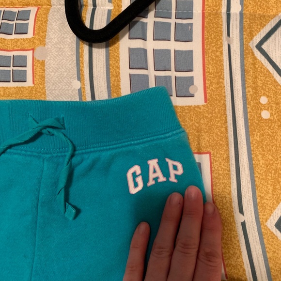 Gap 4 T Girls Sweatpants Teal - Picture 3 of 5